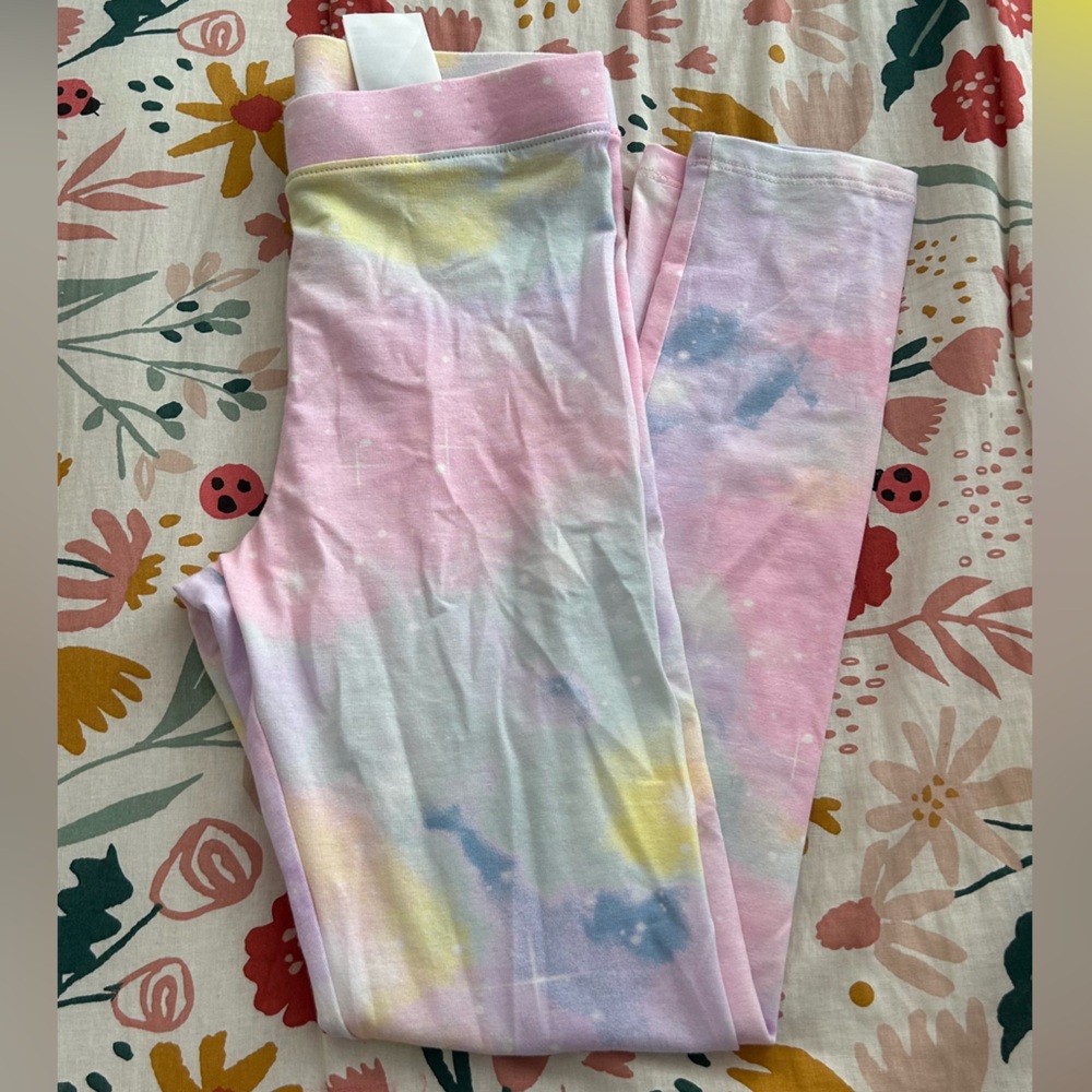 H&M Pastel Tie-Dye Leggings